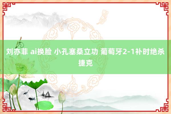 刘亦菲 ai换脸 小孔塞桑立功 葡萄牙2-1补时绝杀捷克